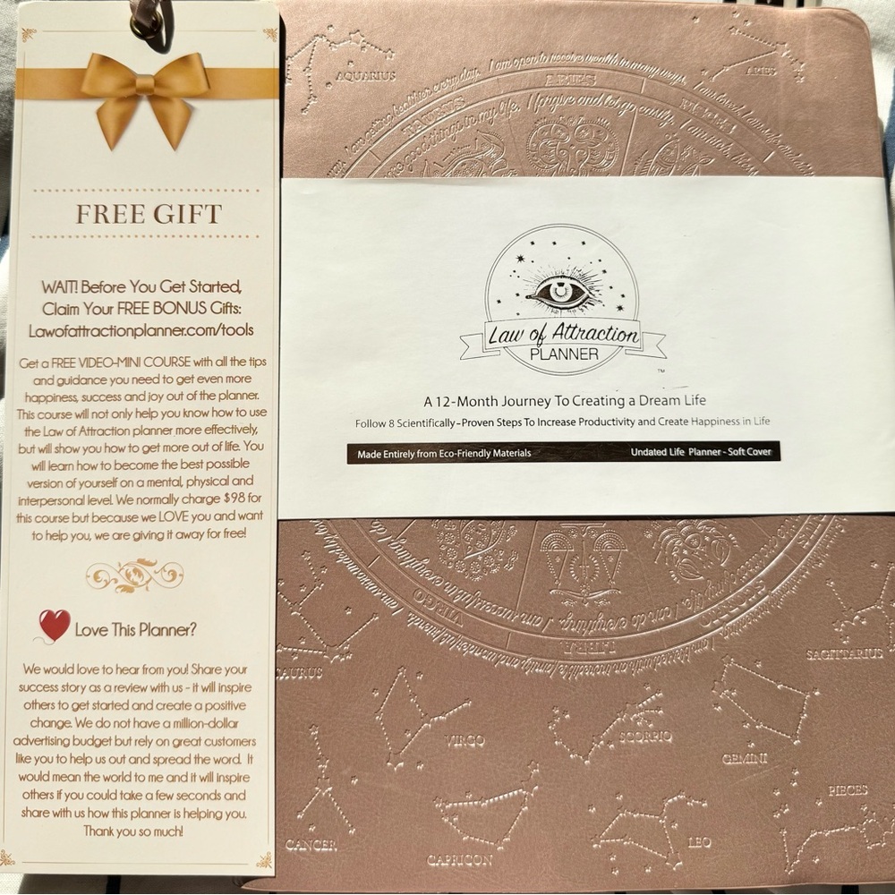 Planner - Soft Cover, Rose Gold